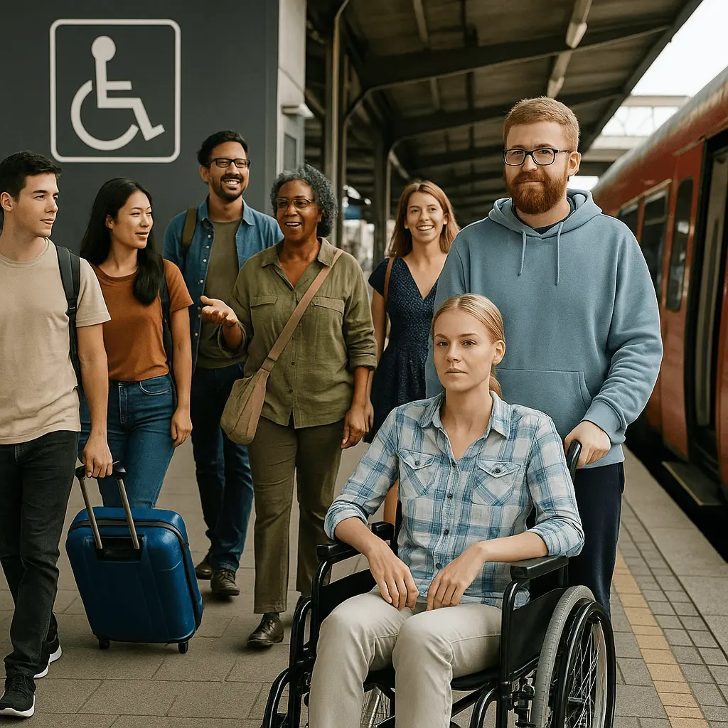 NDIS travel and transport support for disability participants in Melbourne