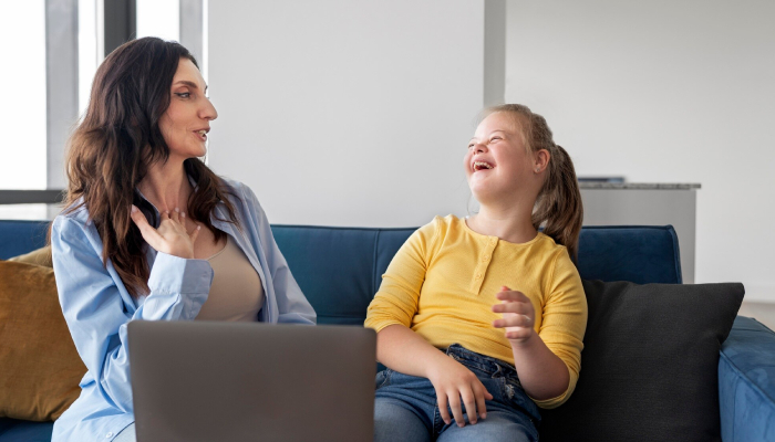NDIS participant receiving personalised disability support from Vital Disability Support
